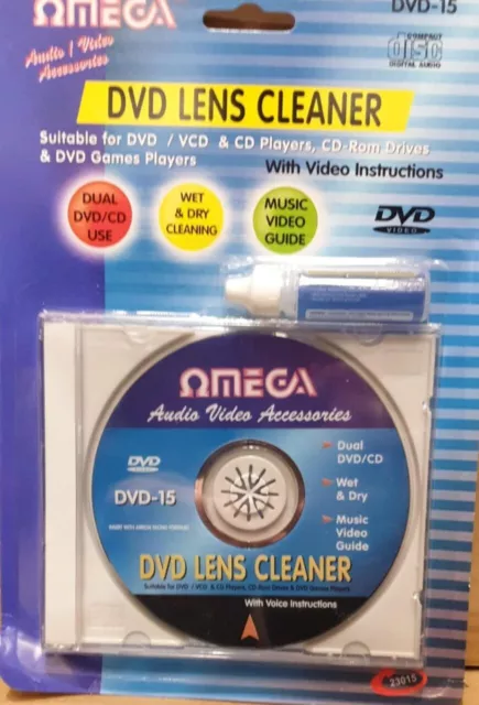 CD/DVD Player Lens Laser Head Dirt Remover Cleaner NEW