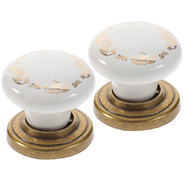 2 Pcs Cabinet Handle Knobs Cabinets Drawers Round Dresser Knobs Kitchen Cabinet