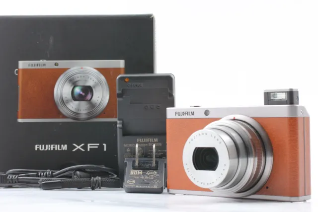 [MINT in Box] Fujifilm X Series XF1 12.0MP Compact Digital Camera Brown JAPAN