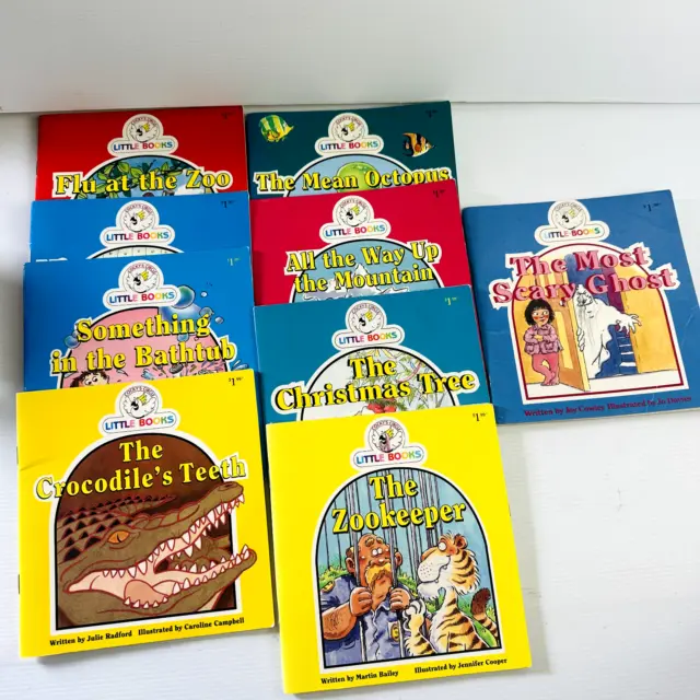 Cocky's Circle Little Books Readers Illustrated Paperbacks Vintage Set x 9
