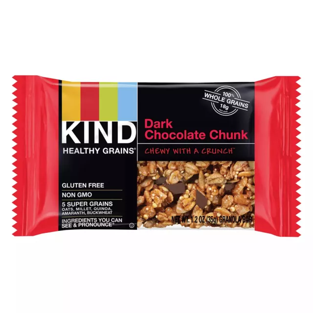 KIND Healthy Grains Bars, Dark Chocolate Chunk (24 ct.) 2