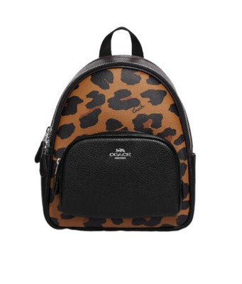 COACH COURT BACKPACK In Signature Canvas With Bee Print NWT Â£300.00 - PicClick UK