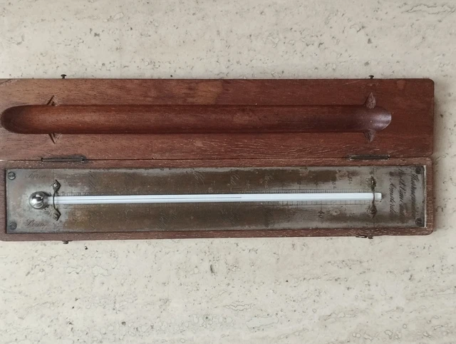 Antique Thermometer A Van Amden