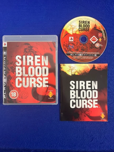 Siren: Blood Curse Sur PS3 – Edition Complète PAL FR – Très Bon état – Survival Horror