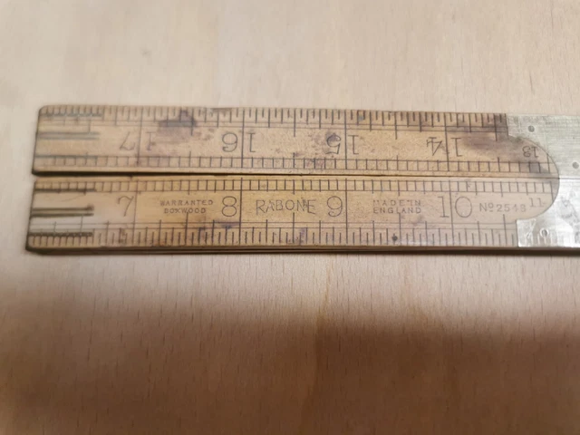 Vintage Rabone Folding Ruler