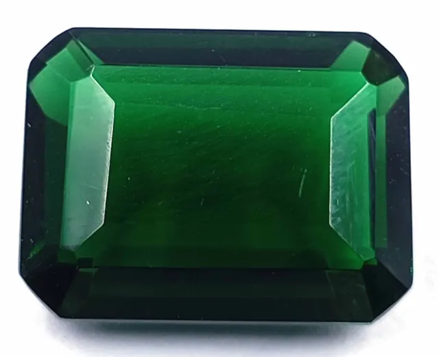Natural Tsavorite Emerald Cut Green Garnet 17.95 Ct Egl Certified Loose Gemstone