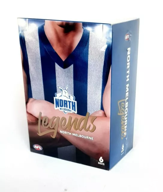 AFL Legends - North Melbourne (2018) DVD Box 6-Disc 6 Entire Games Incl 3 Finals