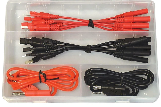 Spade Terminal Test Lead Kit 16-Piece