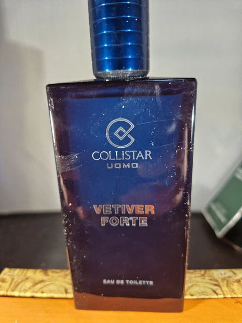 Collistar Uomo VETYVER FORTE  Eau de Toilette 100ml , Intero, Mai Spruzzato