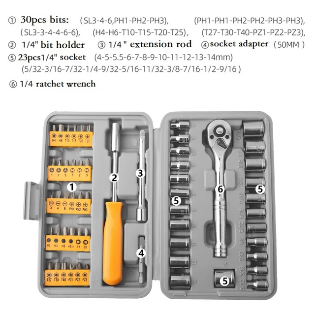 thumbnail image 2 of 7mm Chrome Vanadium Steel Ratcheting Box End Wrench – Toolguards Silver 2 of 3