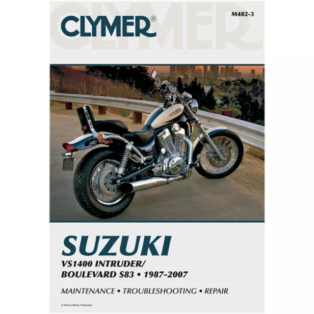 CLYMER Physical Book for Suzuki VS1400 Intruder 1987-2004, Boulevard S83 2005-07