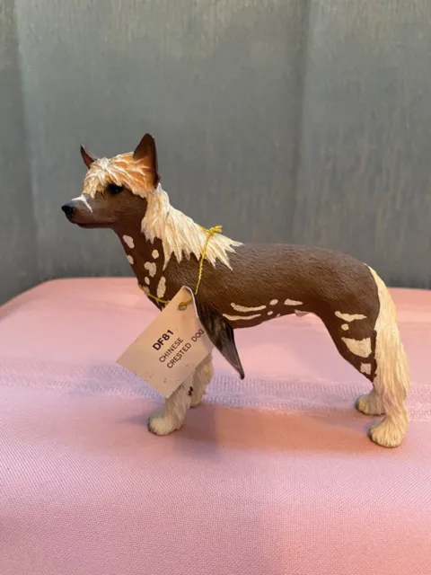 The Canine Kingdom Chinese Crested Dog Figurine DF81
