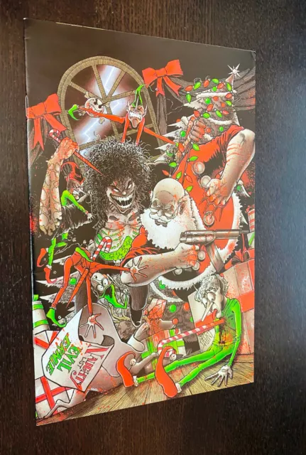 EVIL ERNIE BADDEST BATTLES #1 (Chaos Comics 1997) - Premium Splatterfest VARIANT