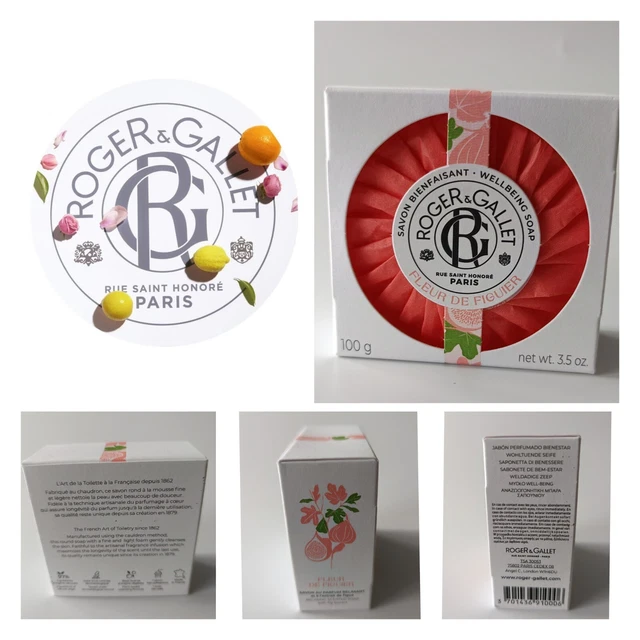 Coffret Vintage Roger & Gallet - 3 Savons Jean-Marie Farina Extra-Vieille 150g Chacun