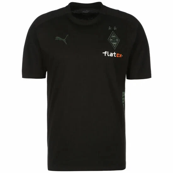 Puma BMG Borussia Mönchengladbach Casual Tee T-shirt Shirt schwarz Gr. S L XXL