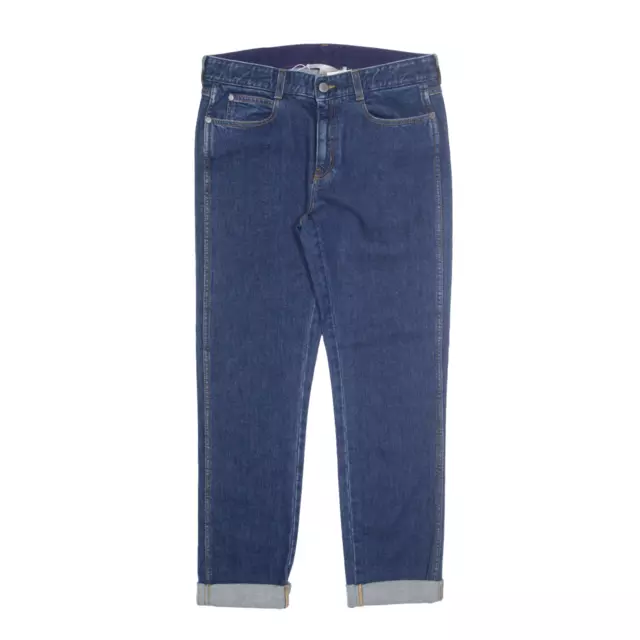 Jeans STELLA MCCARTNEY blu denim regolari dritti donna W32 L27