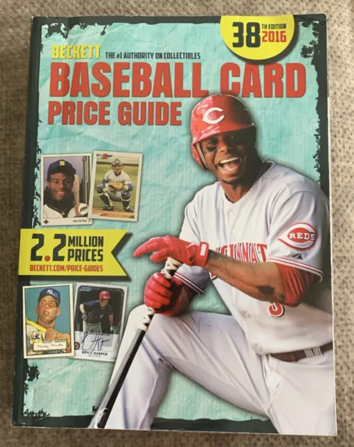 KEN GRIFFEY JR Beckett Baseball Card Price Guide #38 Collectible⚾️Reds⚾️