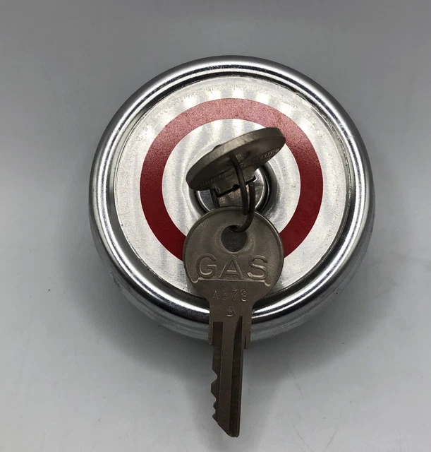 Vintage Locking Vented Gas Fuel Filler Cap Xo-1908