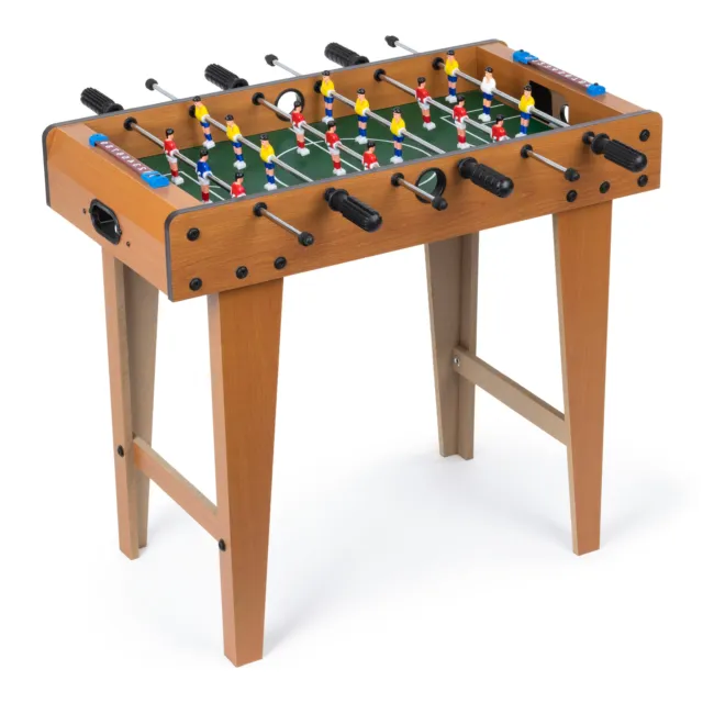 Deluxe Freestanding Foosball Soccer Table Game with Legs Non-Slip Football Gift