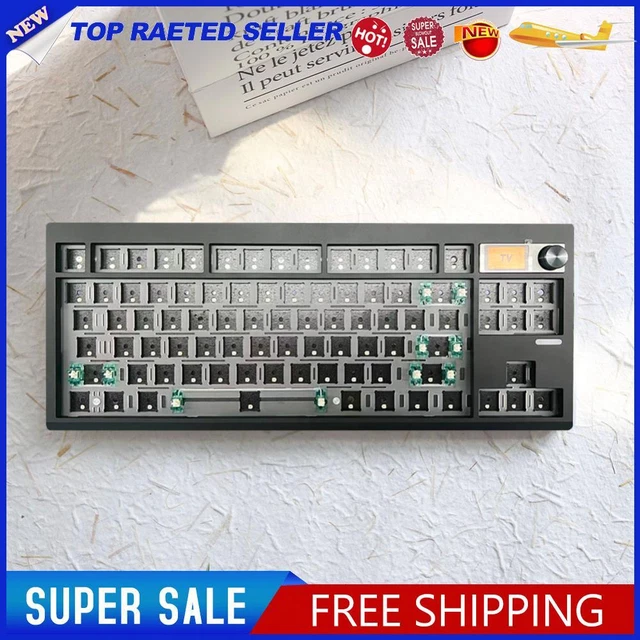GMK87 MECHANICAL KEYBOARD Kits Ergonomic Keyboard 87Keys Hotswap for PC ...