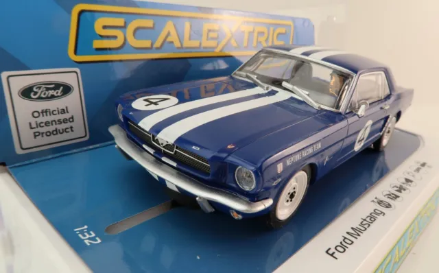 Scalextric C4458 Ford Mustang Neptune Racing Norm Beechey Australian Only 1:32