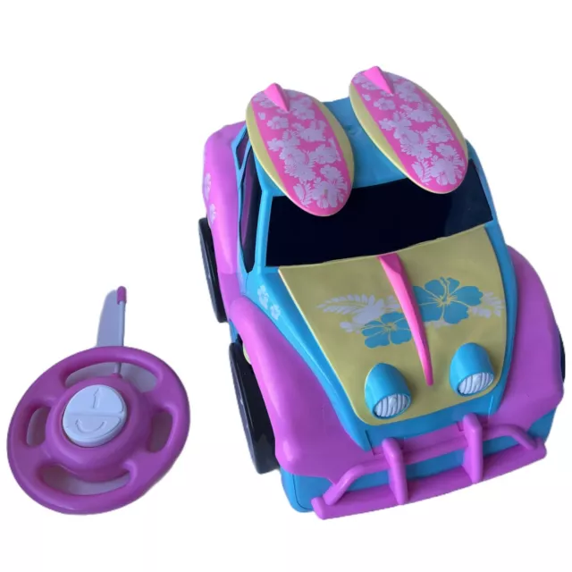 Kid Galaxy Baja Buggy RC Car Remote Control Pink Surfer Mobile Toy with Remote
