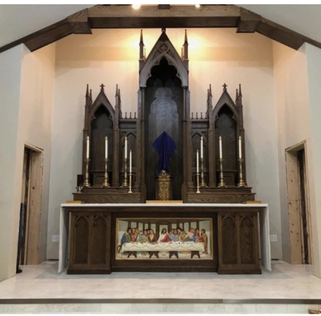 ALTAR New Custom CHURCH  GOTHIC  High Altar 4 Chapel, CATHOLIC