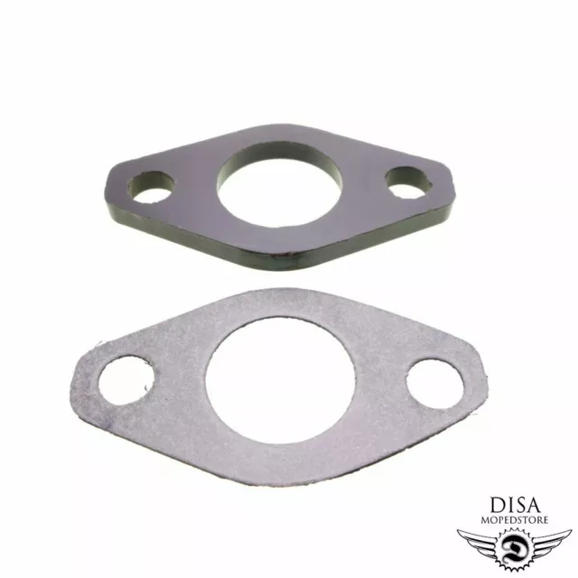 Isolator Distanzstück Ansaugstutzen 24mm für Honda MTX MB MT 50 80 Vergaser