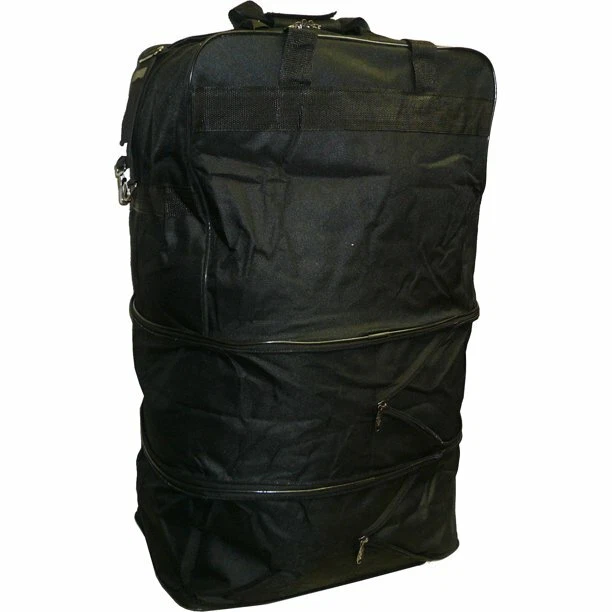 40 In XXL Expandable Upright Rolling Wheeled Duffle Bag Spinner Suitcase Luggage 2