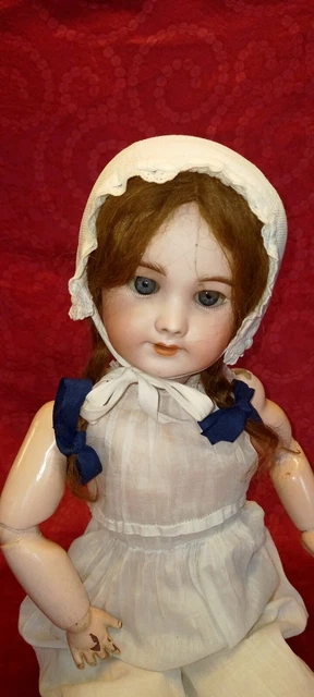 Poupée Dep 8 Jumeau 46 Cm poupée ancienne No Steiner SFBJ Jumeau Bru