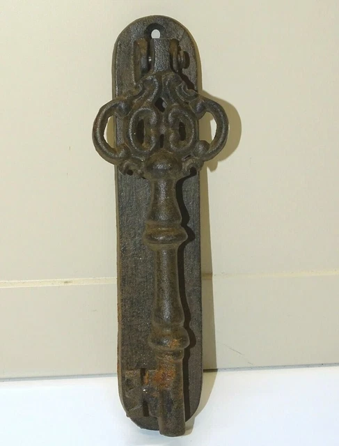 -HEURTOIR MARTEAU DE PORTE FORME CLE DECO SERRURERIE XXe porte entrée portail