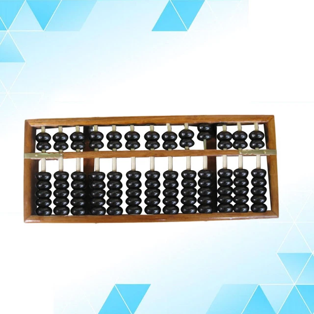 Jouet Mathématique En Bois Avec Perles Colorées - Baguettes Pour Compter, Trier Et Apprendre Les Chiffres - 5