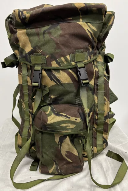 British Military Issue PLCE DPM Camouflage 90 Litre Long Back Bergen Rucksack