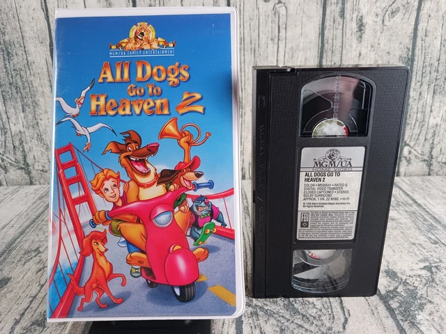 ALL DOGS GO to Heaven 2 (VHS, 1996, Clam Shell, MGM) Pre-Owned, Good