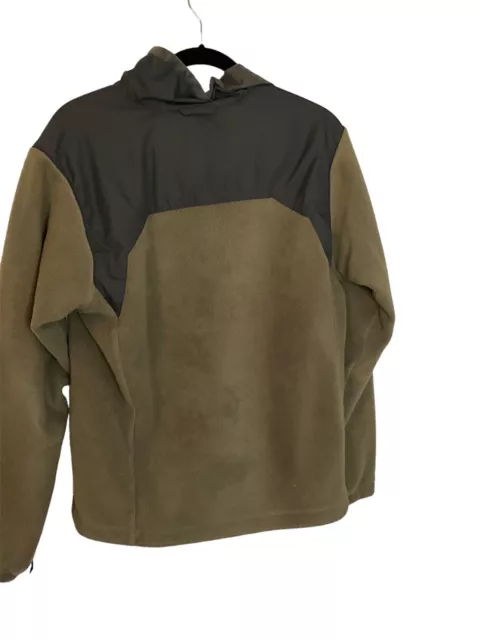 COLUMBIA CORE INTERCHANGE Fleece Jacket - Green/gray Small $22.46 ...
