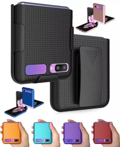 Duro Funda Protectora + con Clip para Cinturón Samsung Galaxy Z Abatible 5G