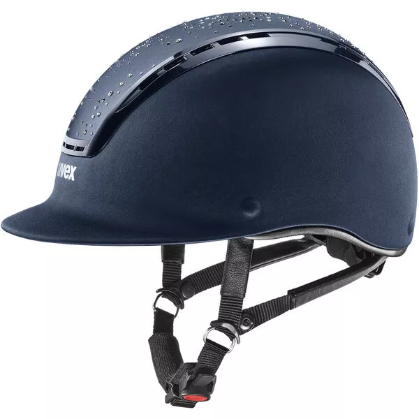 % uvex Reithelm suxxeed Diamond navy blue UVP €499,95- Reitsport Nuddelhof -NH