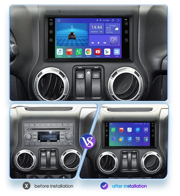 thumbnail image 2 of MotorMasters-Outlet 10.1'' Android 13 Car Stereo For Jeep Grand Cherokee 2011-2013 - GPS Carplay 2 of 6