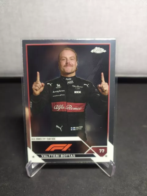 2023 Topps cromo fórmula 1 - retrato base Valtteri Bottas #36