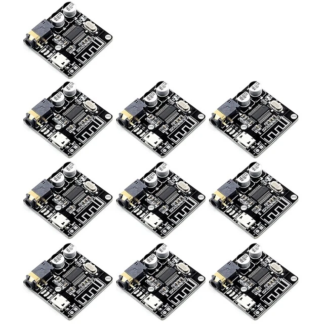 Acxico VHM-314 Bluetooth Audio Receiver Board 5.0 – MP3 Verlustfrei, DC 3,7-5V, Für DIY-Projekte – 2 Stück
