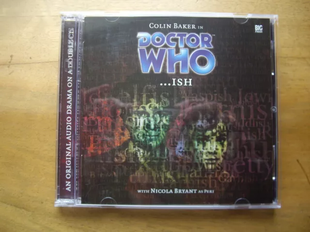 Doctor Who ...ish, 2002 Big Finish audio book CD *OUT OF PRINT, RARE MISPRINT*