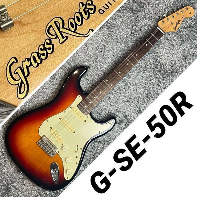 GrassRoots G-SE-50R ESP's 2'nd brand Sunburst Stratocaster/Peace of mind for you