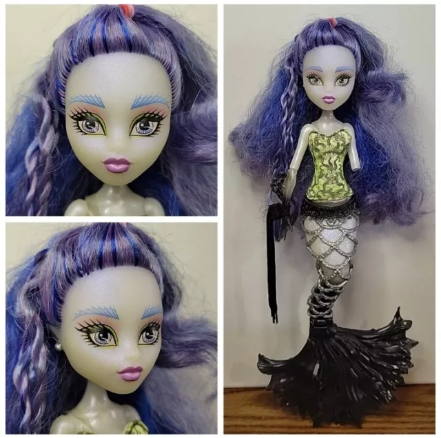 Monster High Sirena Von Boo Freaky Fusion Hybrid Mermaid Fashion Doll Mattel