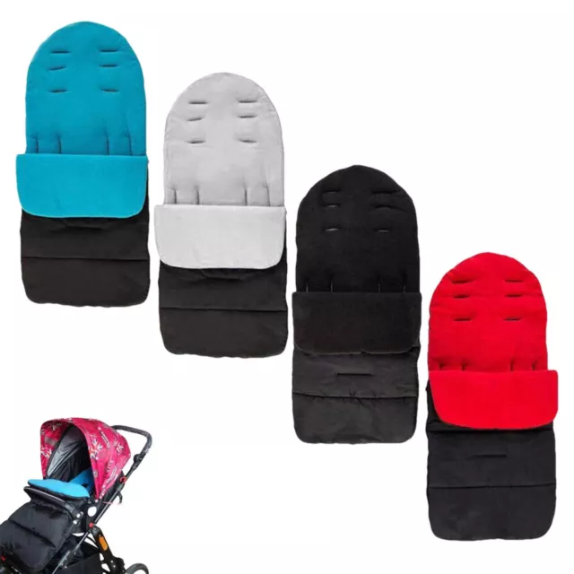 Universal Stroller Sleeping Bag Stroller Baby Swaddle Blanket Detachable Footmuf 2