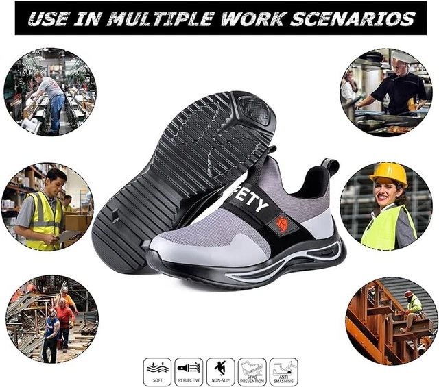 steel toe cap waterproof trainers