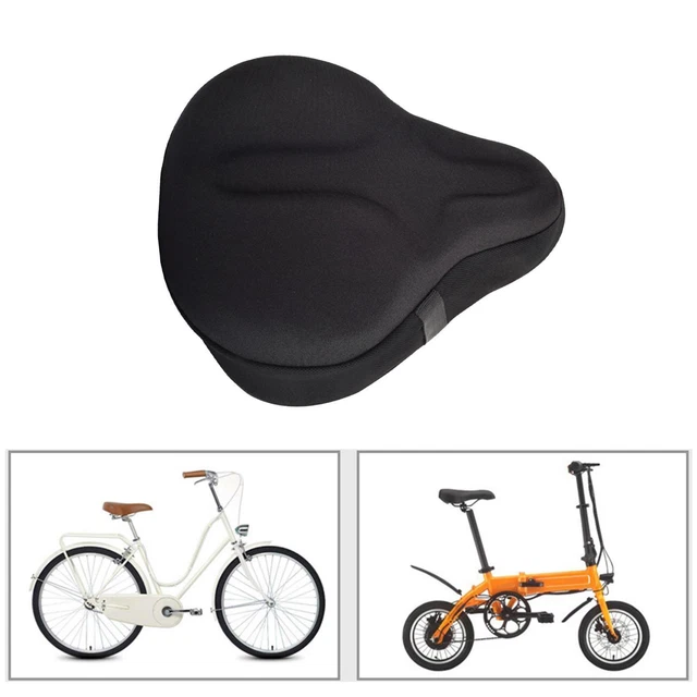 Extra breiter Fahrradsattel Cruiser Mountain Road Fahrrad Komfortables MTB