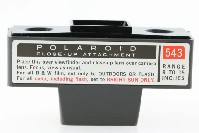 Polaroid Gros Plan Pièce Jointe Accessoire #543 Pour 100 101 102 103 135 230 240