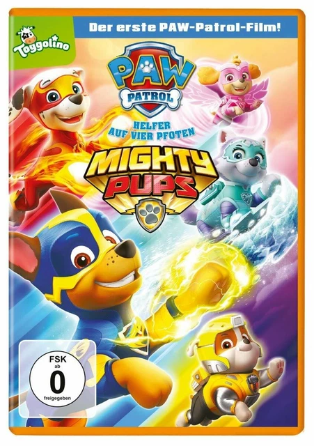 DVD * PAW PATROL - MIGHTY PUPS - Der erste PAW-Patrol Film! # NEU OVP