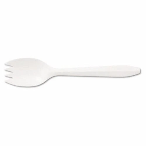 Boardwalk Mediumweight Polypropylene Cutlery, Spork, 1,000 Sporks (BWKSPORK)