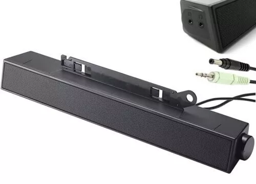 NEW Dell AX510 Multimedia LCD Soundbar Speaker for UltraSharp Monitors 0C729C